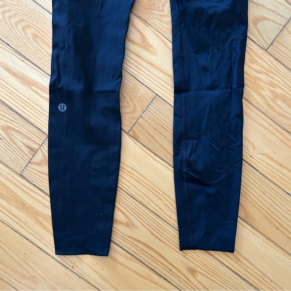 Lululemon fast and free running leggings black 2 - Picture 6 of 7